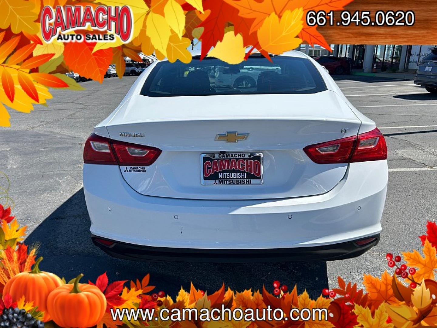 2025 White Chevrolet Malibu (1G1ZD5ST7SF) with an 4-Cyl Turbo 1.5 Liter engine, Automatic CVT transmission, located at 412 Auto Vista Drive, Palmdale, CA, 93551, (661) 945-0620, 34.592636, -118.136681- Photo#3