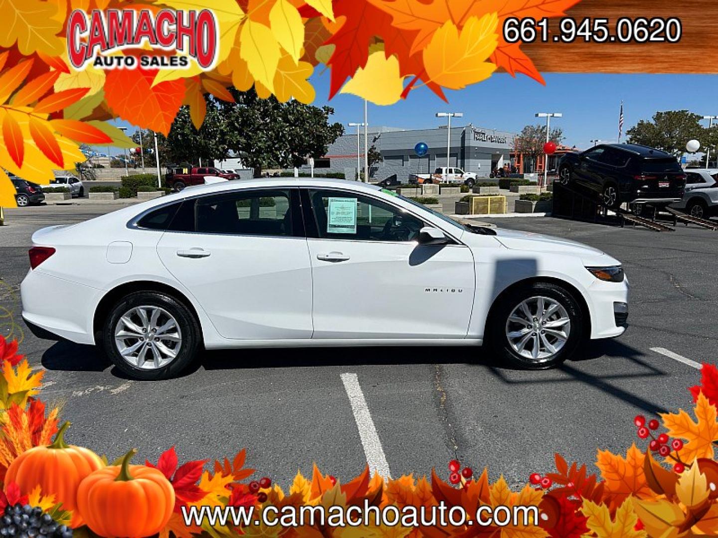 2025 White Chevrolet Malibu (1G1ZD5ST7SF) with an 4-Cyl Turbo 1.5 Liter engine, Automatic CVT transmission, located at 412 Auto Vista Drive, Palmdale, CA, 93551, (661) 945-0620, 34.592636, -118.136681- Photo#10