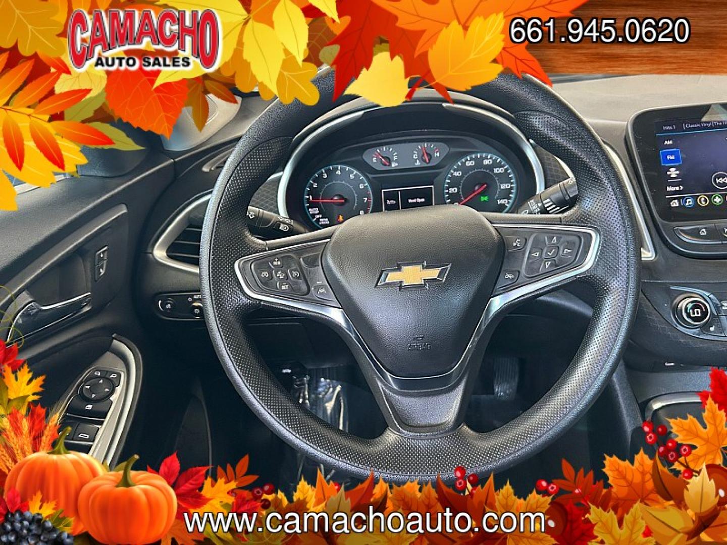 2025 White Chevrolet Malibu (1G1ZD5ST7SF) with an 4-Cyl Turbo 1.5 Liter engine, Automatic CVT transmission, located at 412 Auto Vista Drive, Palmdale, CA, 93551, (661) 945-0620, 34.592636, -118.136681- Photo#21