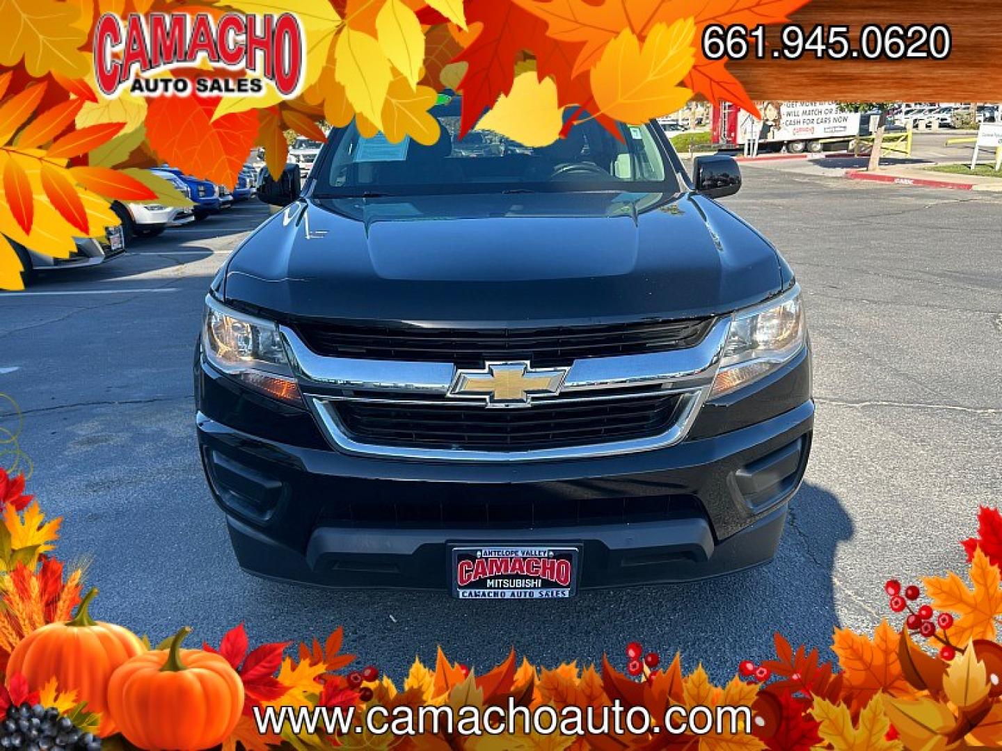 2020 BLACK Chevrolet Colorado 2WD (1GCGSCEN1L1) with an V6 VVT 3.6 Liter engine, Automatic transmission, located at 412 Auto Vista Drive, Palmdale, CA, 93551, (661) 945-0620, 34.592636, -118.136681- Photo#1