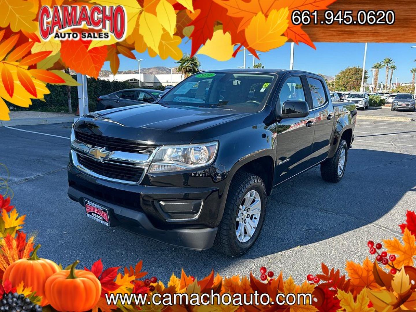 2020 BLACK Chevrolet Colorado 2WD (1GCGSCEN1L1) with an V6 VVT 3.6 Liter engine, Automatic transmission, located at 412 Auto Vista Drive, Palmdale, CA, 93551, (661) 945-0620, 34.592636, -118.136681- Photo#2
