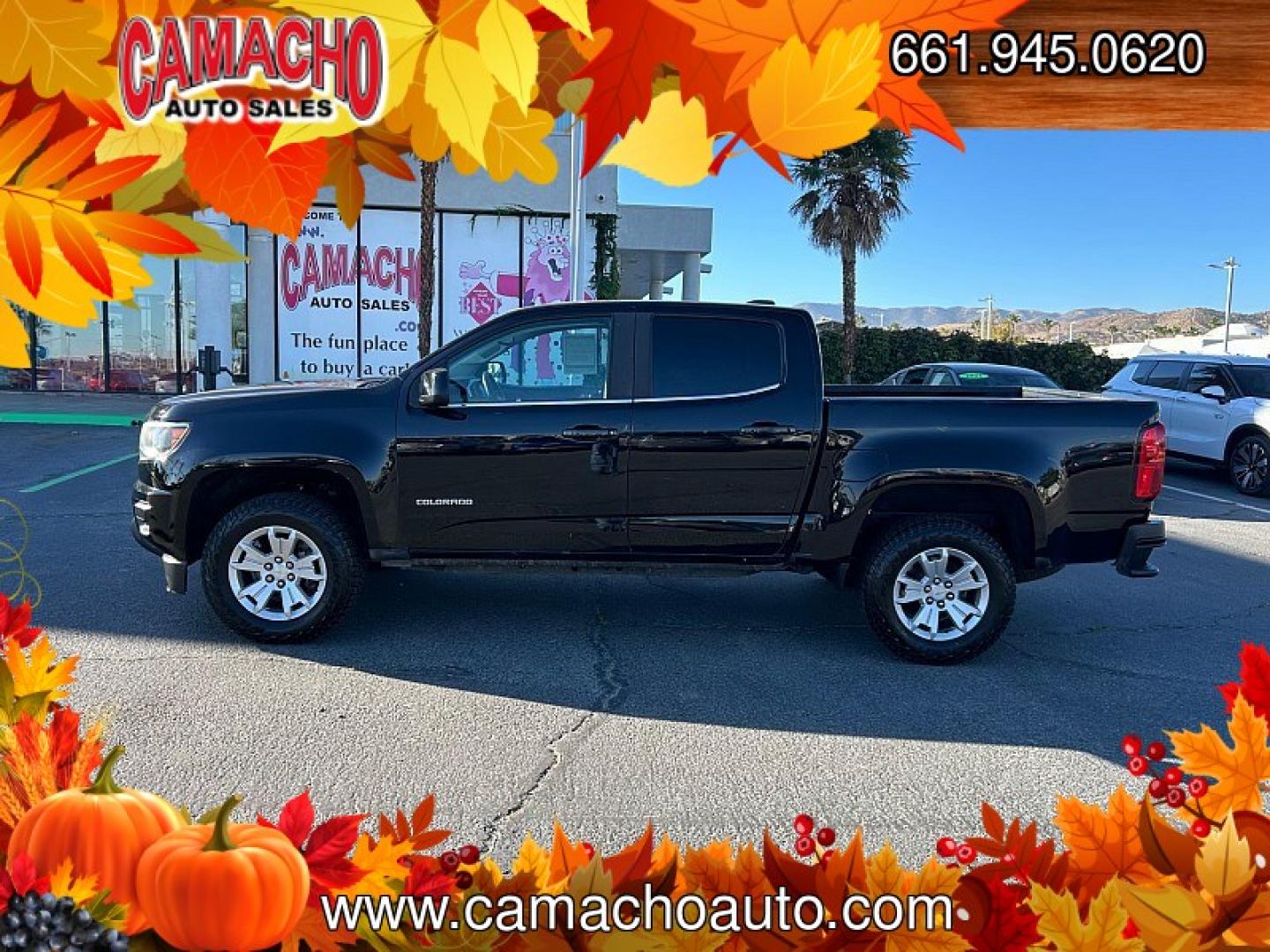 2020 BLACK Chevrolet Colorado 2WD (1GCGSCEN1L1) with an V6 VVT 3.6 Liter engine, Automatic transmission, located at 412 Auto Vista Drive, Palmdale, CA, 93551, (661) 945-0620, 34.592636, -118.136681- Photo#3