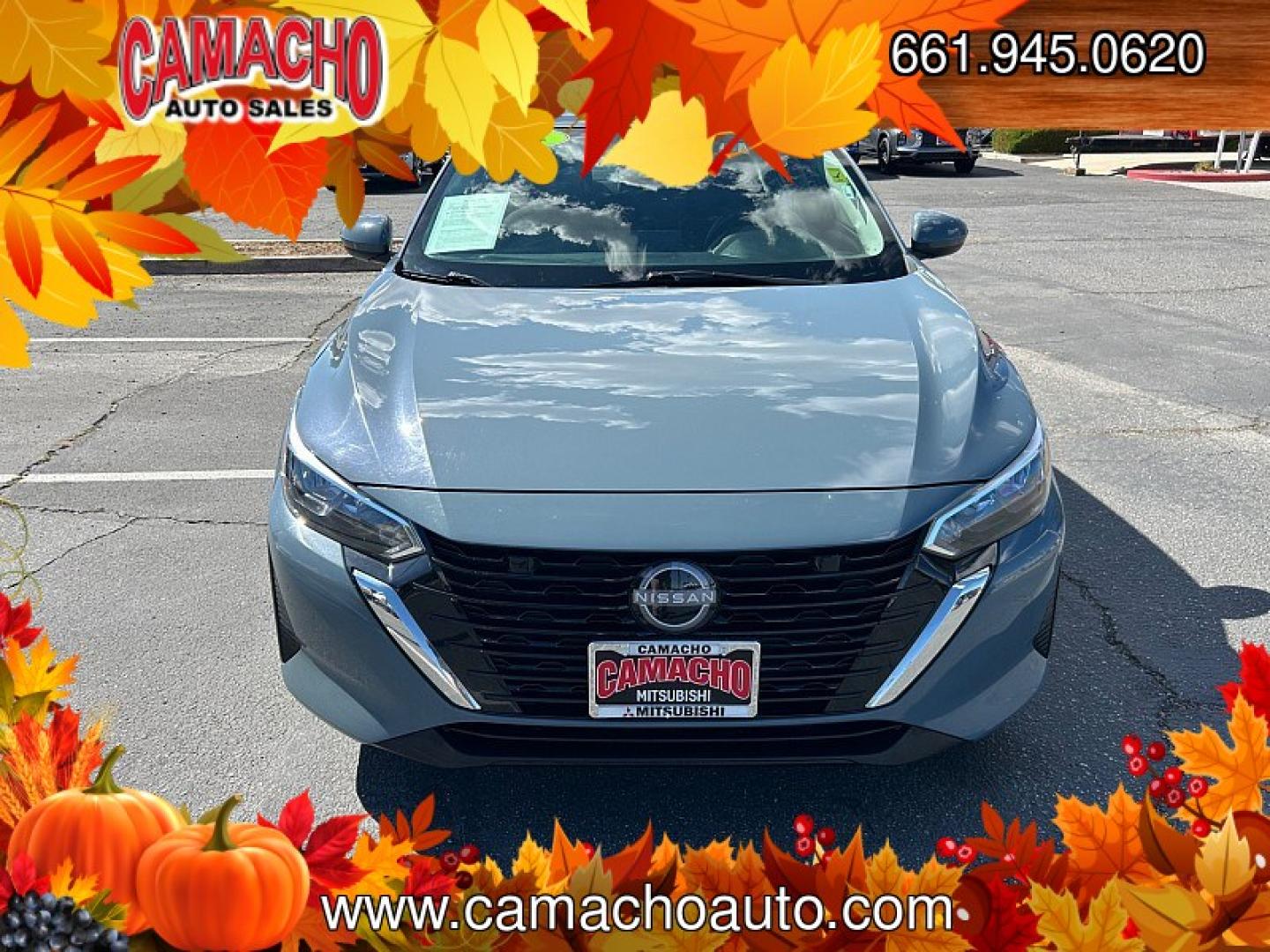 2024 GRAY Nissan Sentra (3N1AB8CVXRY) with an 4-Cyl 2.0 Liter engine, Automatic CVT w/Xtronic transmission, located at 412 Auto Vista Drive, Palmdale, CA, 93551, (661) 945-0620, 34.592636, -118.136681- Photo#1