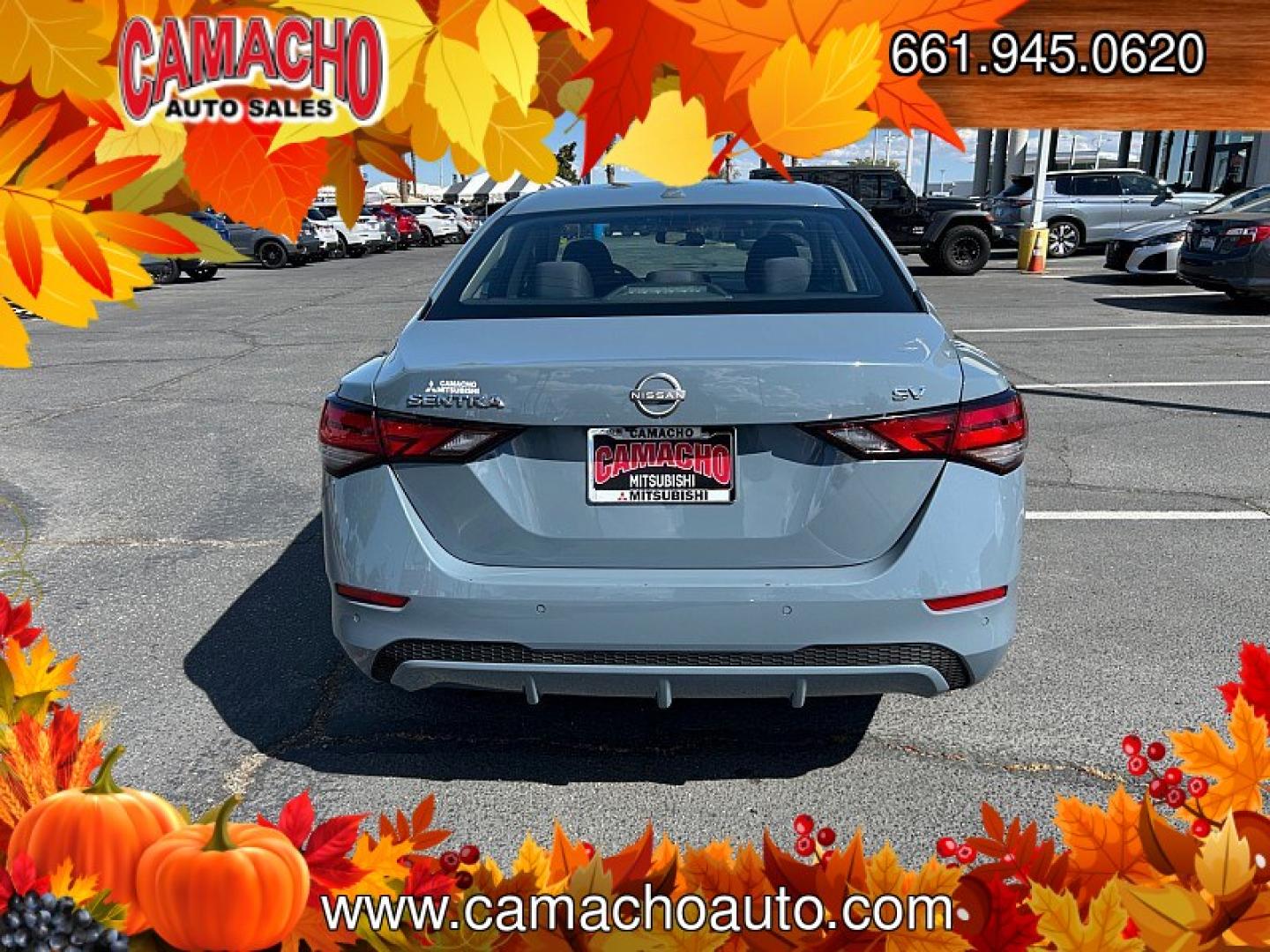 2024 GRAY Nissan Sentra (3N1AB8CVXRY) with an 4-Cyl 2.0 Liter engine, Automatic CVT w/Xtronic transmission, located at 412 Auto Vista Drive, Palmdale, CA, 93551, (661) 945-0620, 34.592636, -118.136681- Photo#7