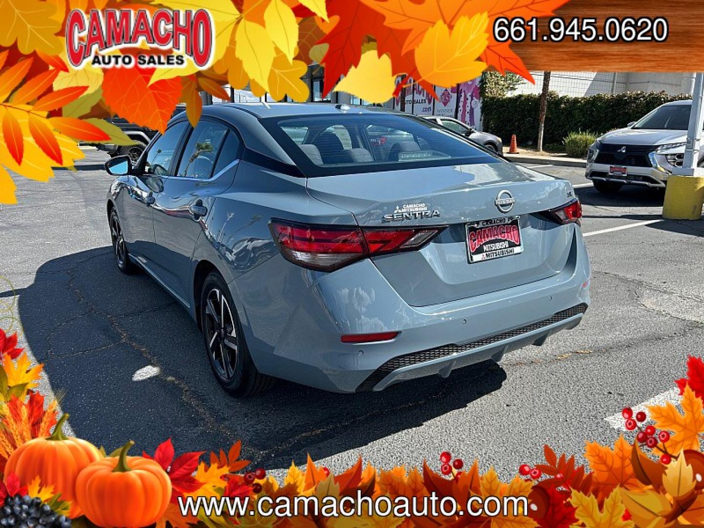 2024 GRAY Nissan Sentra (3N1AB8CVXRY) with an 4-Cyl 2.0 Liter engine, Automatic CVT w/Xtronic transmission, located at 412 Auto Vista Drive, Palmdale, CA, 93551, (661) 945-0620, 34.592636, -118.136681- Photo#8