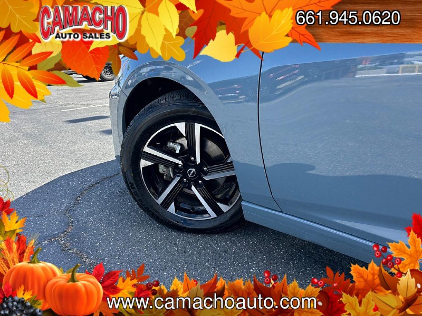 2024 GRAY Nissan Sentra (3N1AB8CVXRY) with an 4-Cyl 2.0 Liter engine, Automatic CVT w/Xtronic transmission, located at 412 Auto Vista Drive, Palmdale, CA, 93551, (661) 945-0620, 34.592636, -118.136681- Photo#10