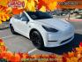 2023 WHITE /black Tesla Model Y (7SAYGDEE0PA) with an Dual AC Electric Motors engine, Single-Speed Fixed Gear transmission, located at 412 Auto Vista Drive, Palmdale, CA, 93551, (661) 945-0620, 34.592636, -118.136681 - Enjoy all-electric performance, premium comfort, and advanced technology in this 2023 Tesla Model Y Long Range AWD!This one-owner SUV features a dual-motor all-wheel-drive powertrain delivering impressive acceleration and confident traction in changing road conditions. With an estimated driving rang- Photo#0