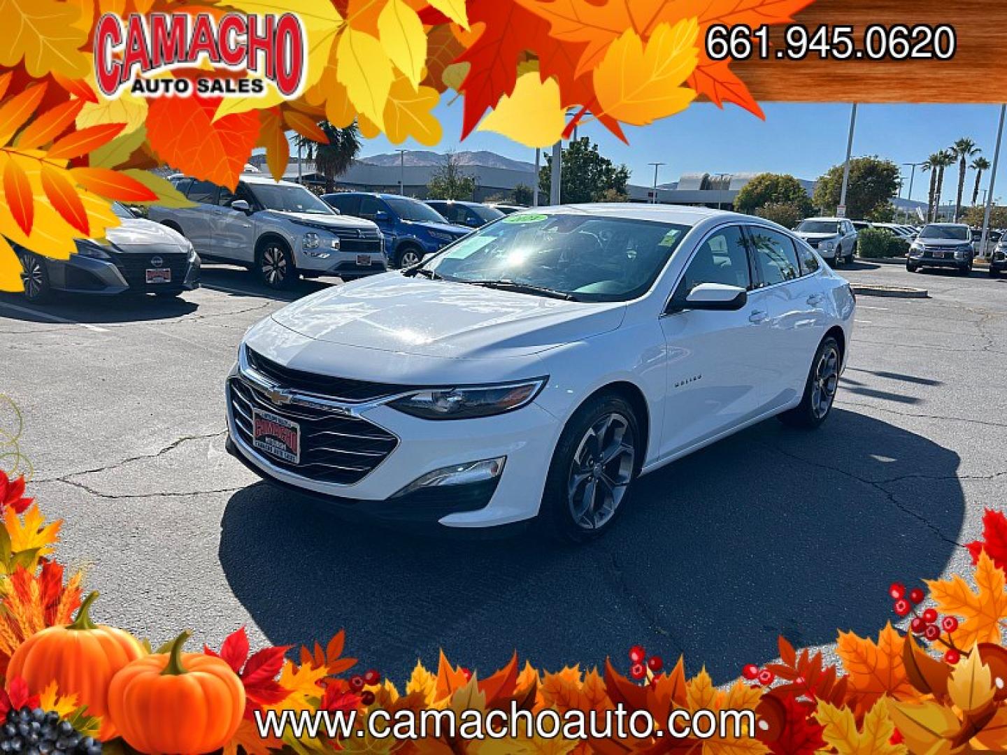 2024 White Chevrolet Malibu (1G1ZD5STXRF) with an 4-Cyl Turbo 1.5 Liter engine, Automatic CVT transmission, located at 412 Auto Vista Drive, Palmdale, CA, 93551, (661) 945-0620, 34.592636, -118.136681- Photo#2