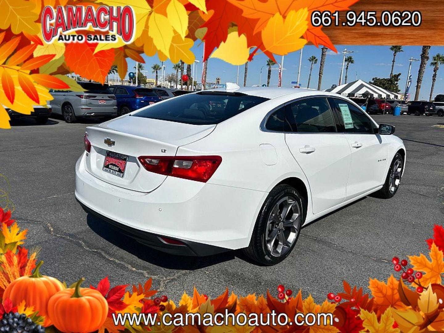 2024 White Chevrolet Malibu (1G1ZD5STXRF) with an 4-Cyl Turbo 1.5 Liter engine, Automatic CVT transmission, located at 412 Auto Vista Drive, Palmdale, CA, 93551, (661) 945-0620, 34.592636, -118.136681- Photo#6