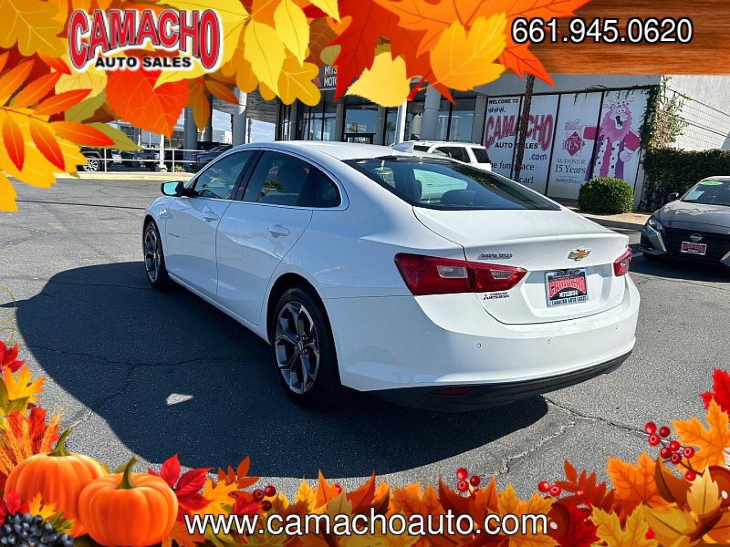 2024 White Chevrolet Malibu (1G1ZD5STXRF) with an 4-Cyl Turbo 1.5 Liter engine, Automatic CVT transmission, located at 412 Auto Vista Drive, Palmdale, CA, 93551, (661) 945-0620, 34.592636, -118.136681- Photo#8