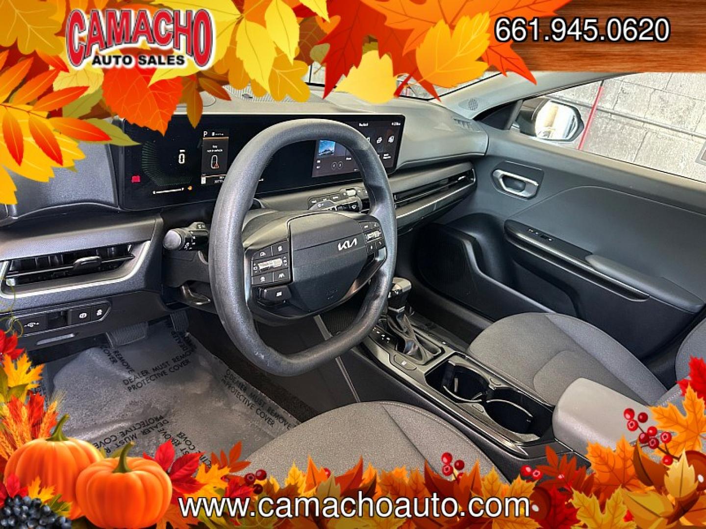2025 Gray Kia K4 (3KPFT4DEXSE) with an 4-Cyl 2.0 Liter engine, Automatic IVT transmission, located at 412 Auto Vista Drive, Palmdale, CA, 93551, (661) 945-0620, 34.592636, -118.136681- Photo#13