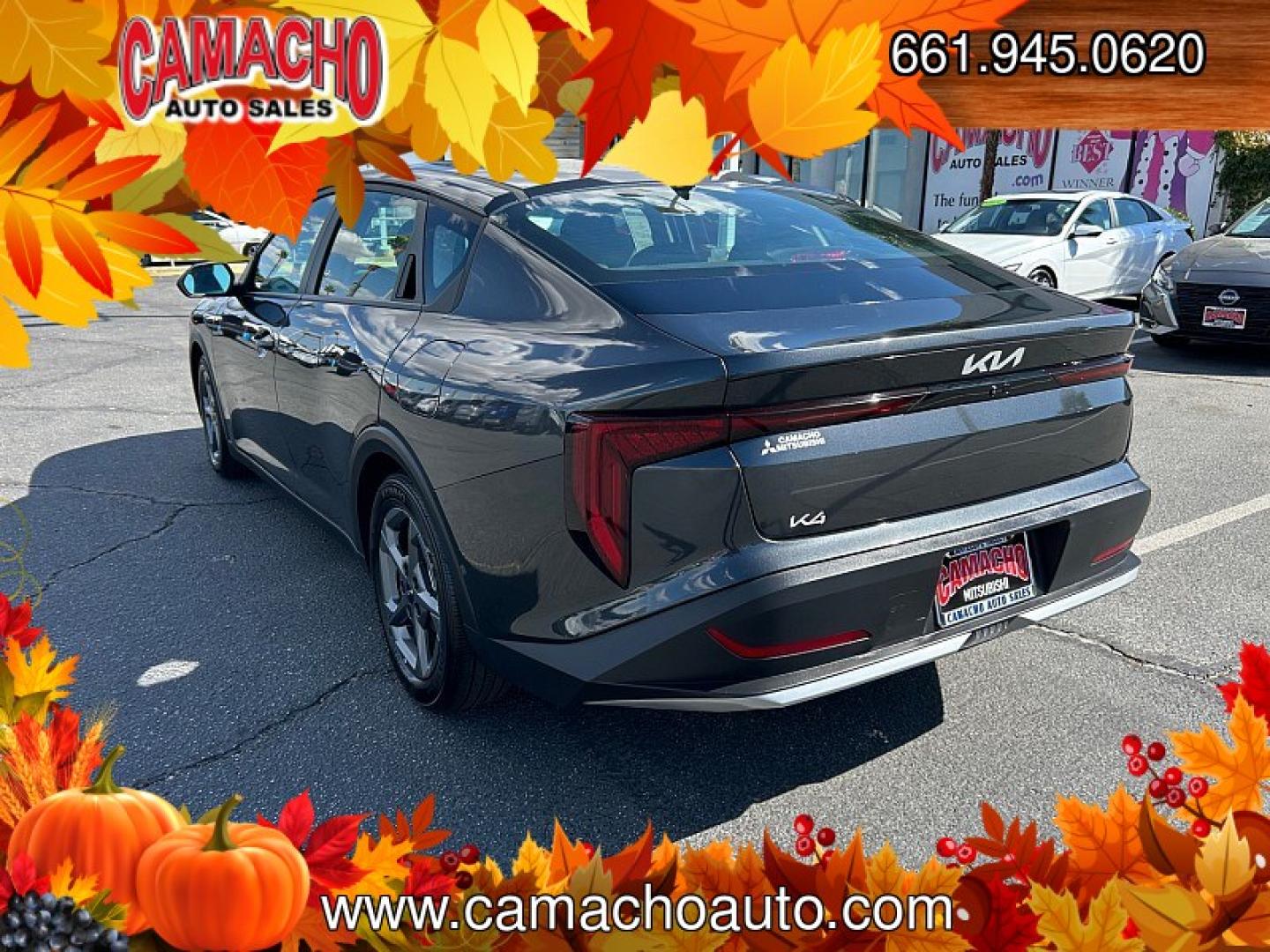 2025 Gray Kia K4 (3KPFT4DEXSE) with an 4-Cyl 2.0 Liter engine, Automatic IVT transmission, located at 412 Auto Vista Drive, Palmdale, CA, 93551, (661) 945-0620, 34.592636, -118.136681- Photo#24