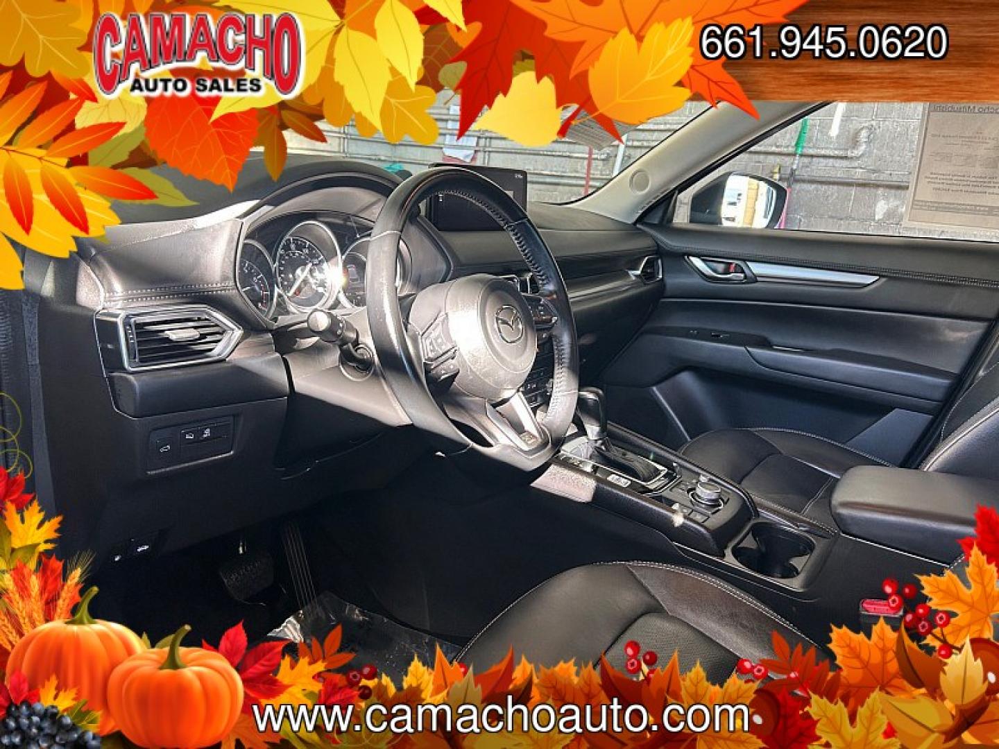 2025 GRAY Mazda CX-5 (JM3KFBCLXS0) with an 4-Cyl 2.5 Liter engine, Automatic 6-Spd transmission, located at 412 Auto Vista Drive, Palmdale, CA, 93551, (661) 945-0620, 34.592636, -118.136681- Photo#8