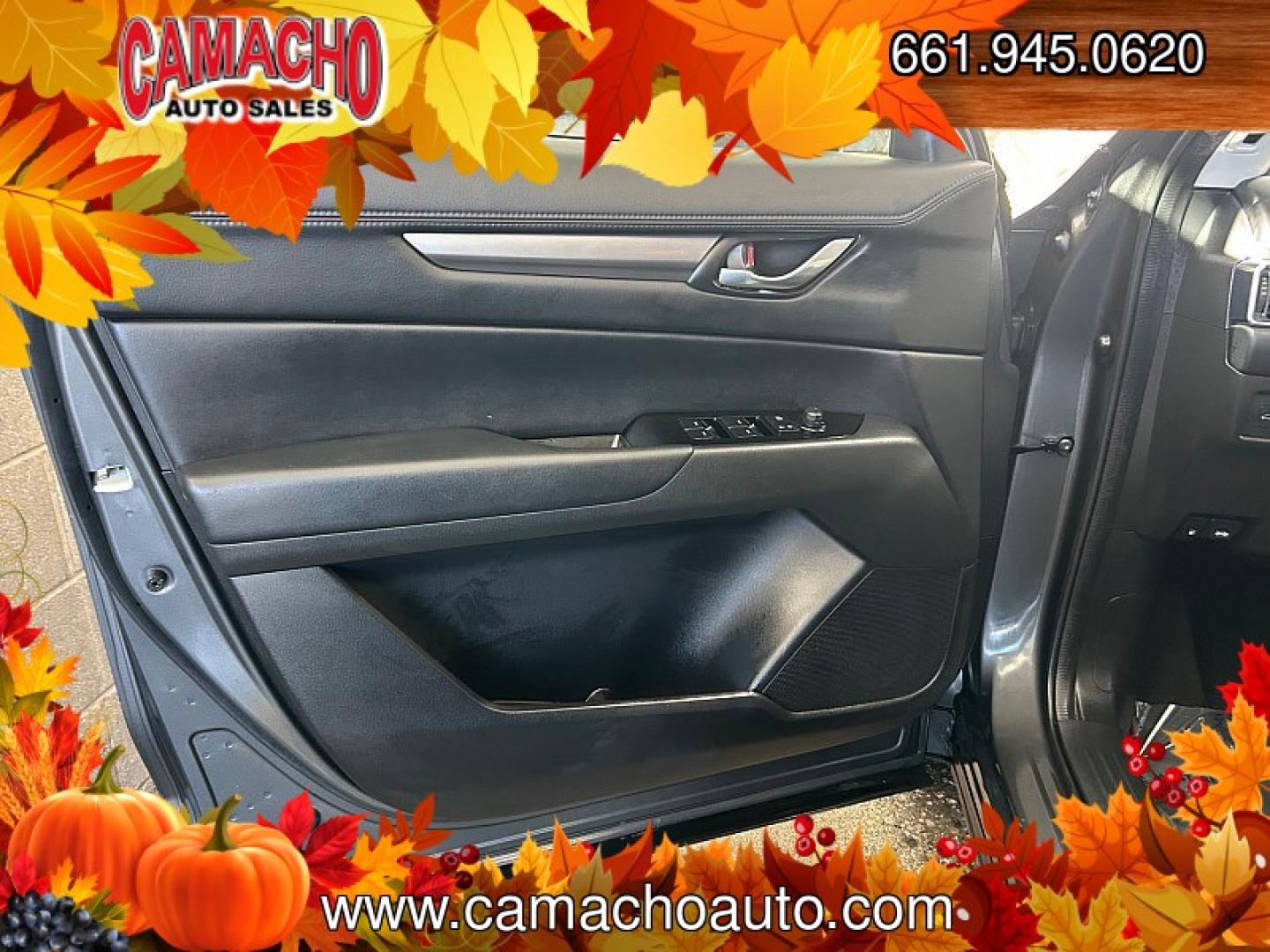2025 GRAY Mazda CX-5 (JM3KFBCLXS0) with an 4-Cyl 2.5 Liter engine, Automatic 6-Spd transmission, located at 412 Auto Vista Drive, Palmdale, CA, 93551, (661) 945-0620, 34.592636, -118.136681- Photo#9