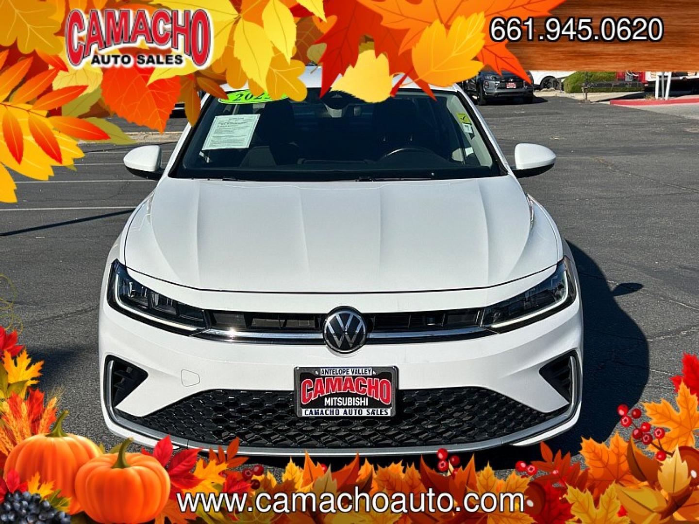 2025 WHITE Volkswagen Jetta (3VW5X7BU1SM) with an 4-Cyl Turbo 1.5 Liter engine, Automatic 8-Spd transmission, located at 412 Auto Vista Drive, Palmdale, CA, 93551, (661) 945-0620, 34.592636, -118.136681- Photo#2