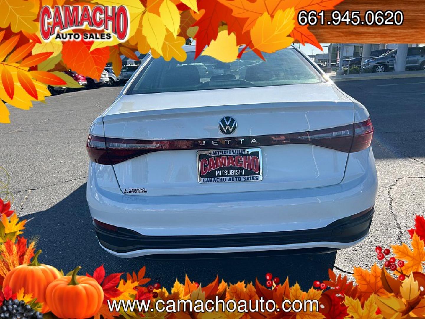 2025 WHITE Volkswagen Jetta (3VW5X7BU1SM) with an 4-Cyl Turbo 1.5 Liter engine, Automatic 8-Spd transmission, located at 412 Auto Vista Drive, Palmdale, CA, 93551, (661) 945-0620, 34.592636, -118.136681- Photo#6