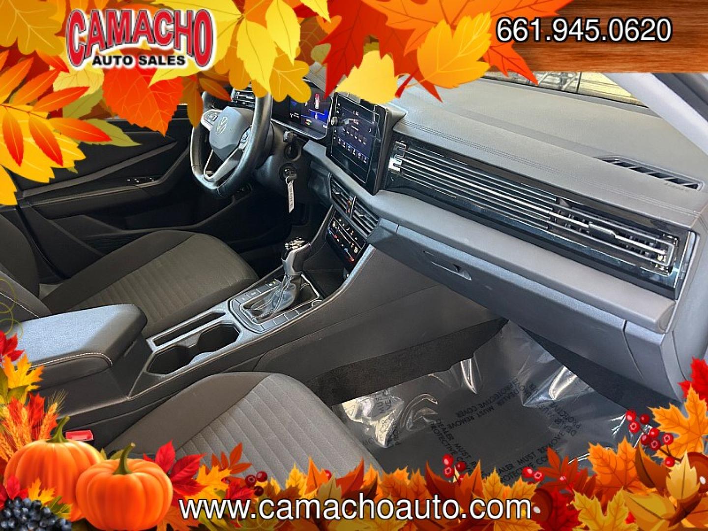 2025 WHITE Volkswagen Jetta (3VW5X7BU1SM) with an 4-Cyl Turbo 1.5 Liter engine, Automatic 8-Spd transmission, located at 412 Auto Vista Drive, Palmdale, CA, 93551, (661) 945-0620, 34.592636, -118.136681- Photo#20