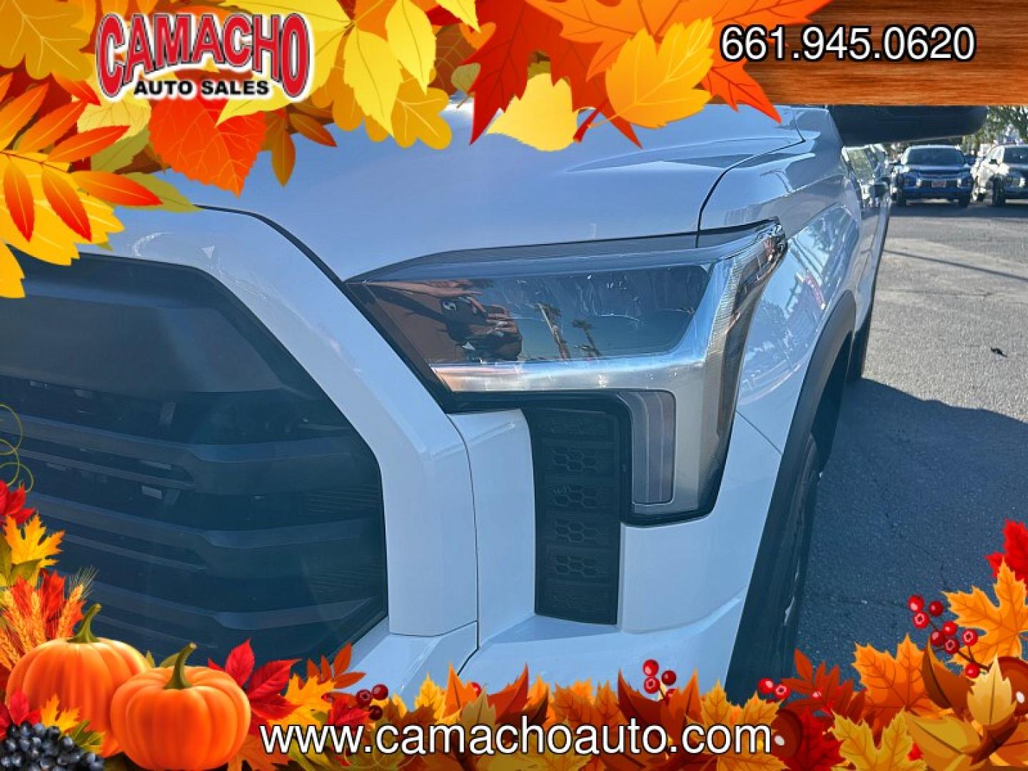 2024 WHITE Toyota Tundra 4WD (5TFLA5DA1RX) with an V6 Twin Turbo 3.4 Liter engine, Automatic 10-Spd transmission, located at 412 Auto Vista Drive, Palmdale, CA, 93551, (661) 945-0620, 34.592636, -118.136681- Photo#11