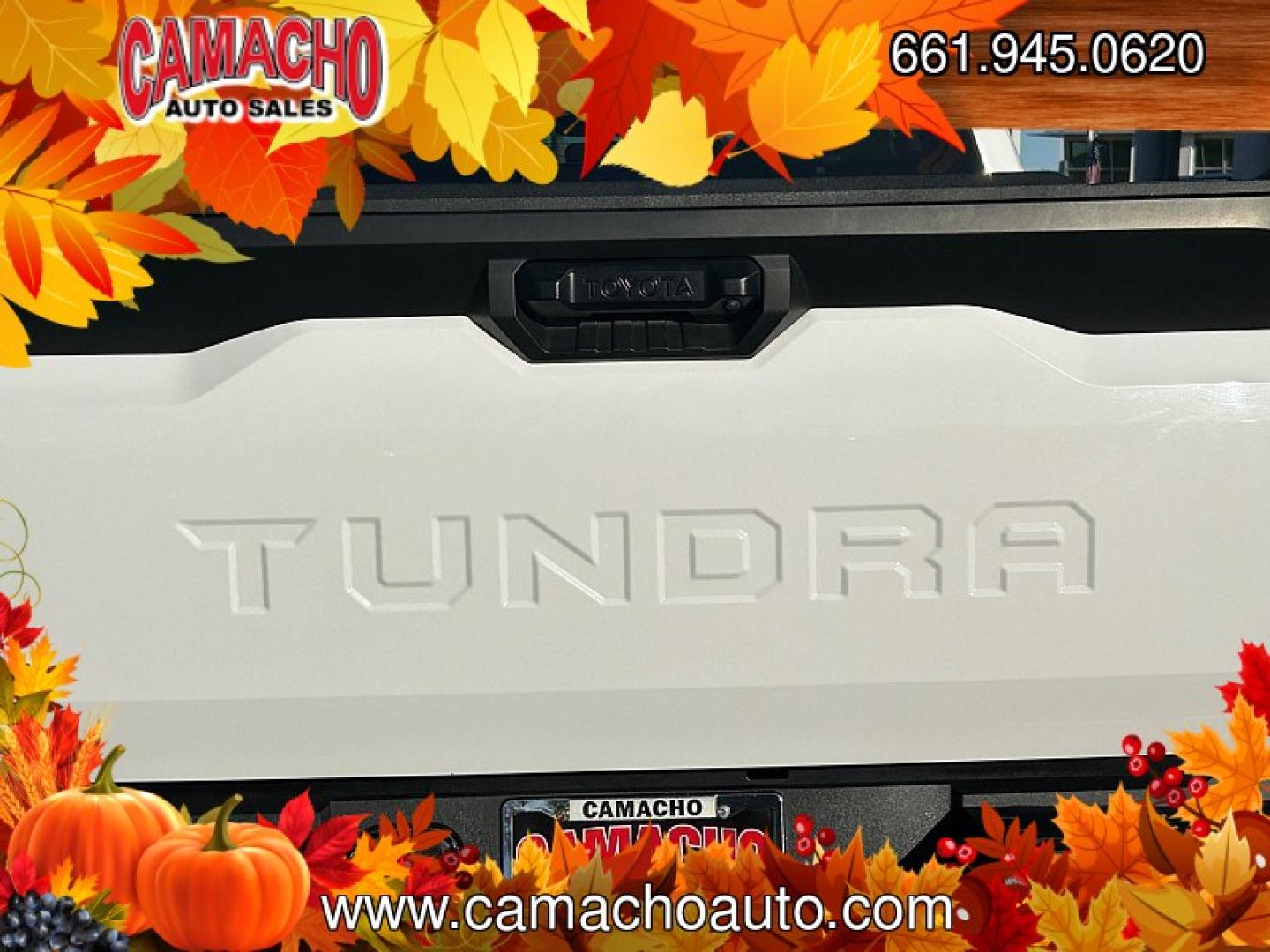 2024 WHITE Toyota Tundra 4WD (5TFLA5DA1RX) with an V6 Twin Turbo 3.4 Liter engine, Automatic 10-Spd transmission, located at 412 Auto Vista Drive, Palmdale, CA, 93551, (661) 945-0620, 34.592636, -118.136681- Photo#14