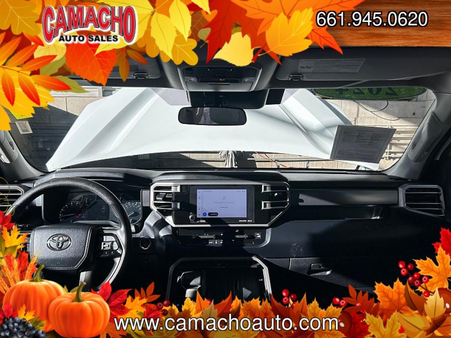 2024 WHITE Toyota Tundra 4WD (5TFLA5DA1RX) with an V6 Twin Turbo 3.4 Liter engine, Automatic 10-Spd transmission, located at 412 Auto Vista Drive, Palmdale, CA, 93551, (661) 945-0620, 34.592636, -118.136681- Photo#18
