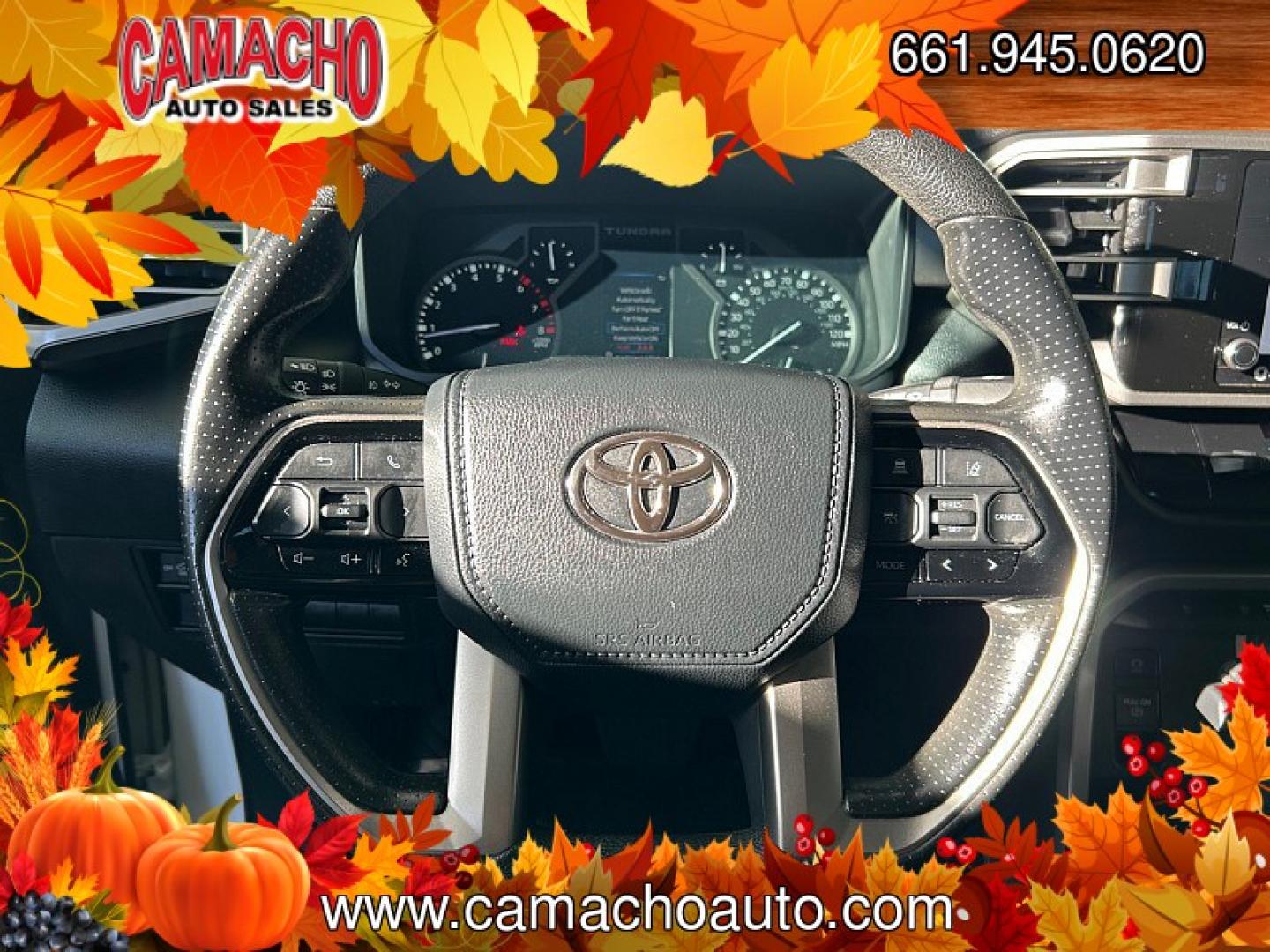 2024 WHITE Toyota Tundra 4WD (5TFLA5DA1RX) with an V6 Twin Turbo 3.4 Liter engine, Automatic 10-Spd transmission, located at 412 Auto Vista Drive, Palmdale, CA, 93551, (661) 945-0620, 34.592636, -118.136681- Photo#23