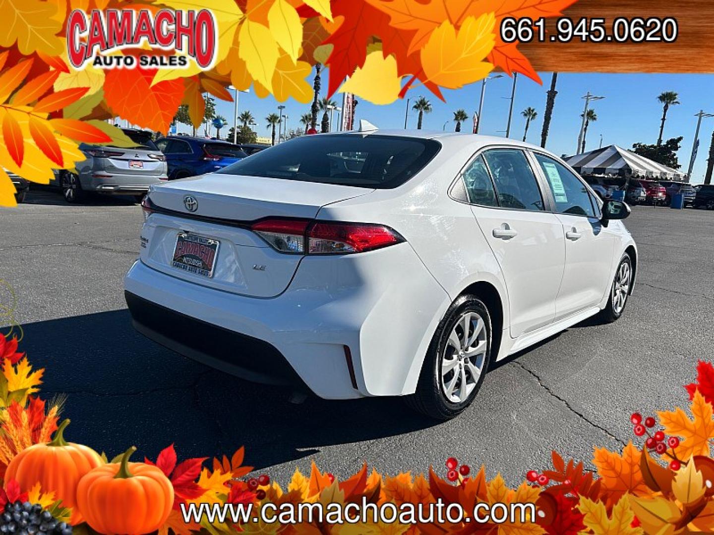 2025 White Toyota Corolla (5YFB4MDE2SP) with an 4-Cyl 2.0 Liter engine, Automatic CVT transmission, located at 412 Auto Vista Drive, Palmdale, CA, 93551, (661) 945-0620, 34.592636, -118.136681- Photo#10