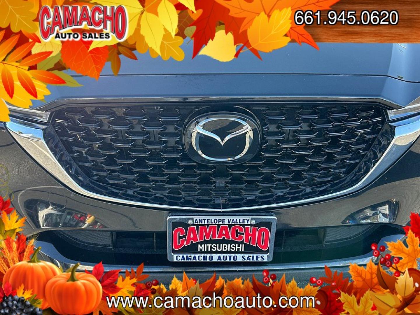 2025 Black Mazda CX-5 (JM3KFBBLXS0) with an 4-Cyl 2.5 Liter engine, Automatic 6-Spd transmission, located at 412 Auto Vista Drive, Palmdale, CA, 93551, (661) 945-0620, 34.592636, -118.136681- Photo#9
