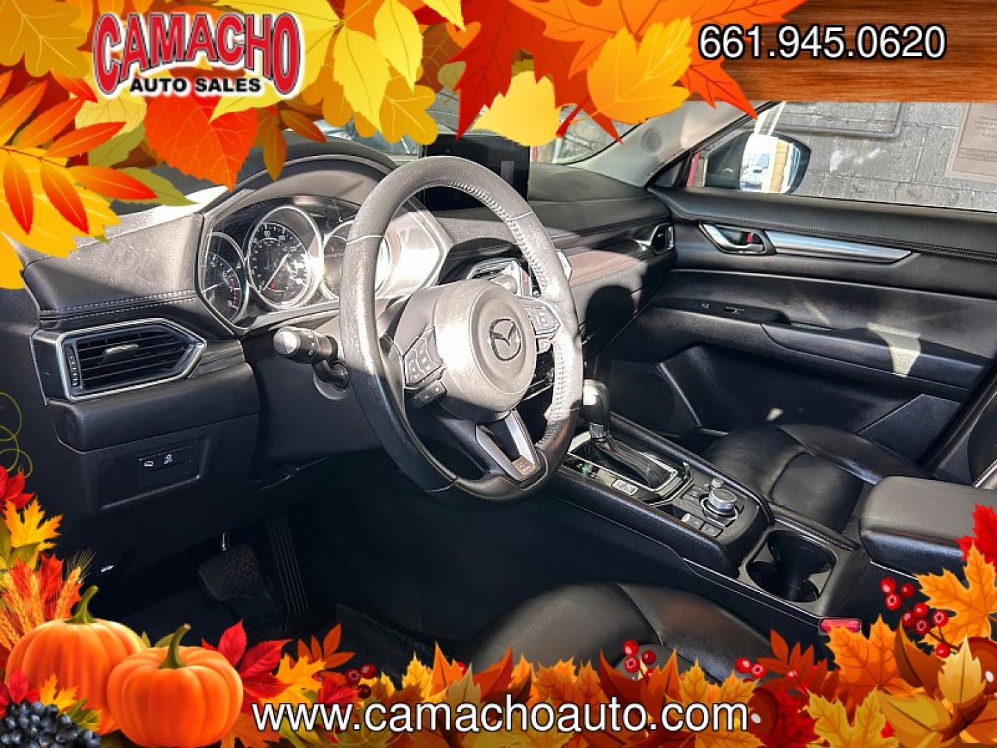 2025 Black Mazda CX-5 (JM3KFBBLXS0) with an 4-Cyl 2.5 Liter engine, Automatic 6-Spd transmission, located at 412 Auto Vista Drive, Palmdale, CA, 93551, (661) 945-0620, 34.592636, -118.136681- Photo#17