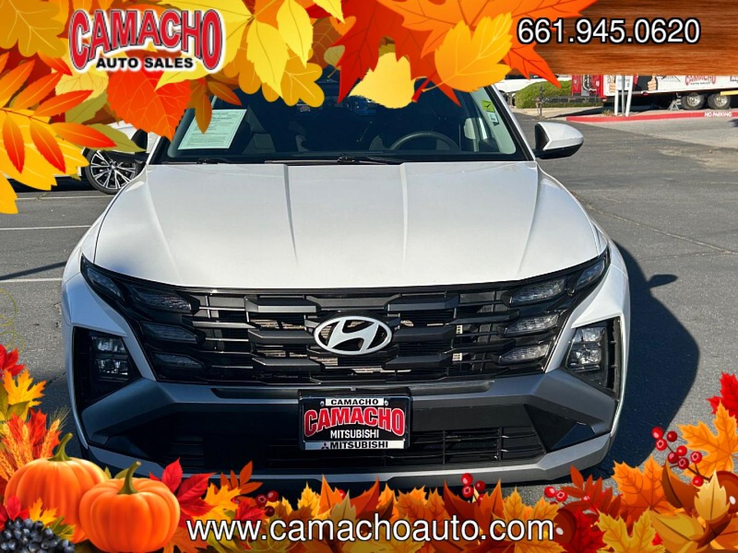2025 WHITE Hyundai Tucson (5NMJB3DE6SH) with an 4-Cyl 2.5 Liter engine, Automatic 8-Spd transmission, located at 412 Auto Vista Drive, Palmdale, CA, 93551, (661) 945-0620, 34.592636, -118.136681- Photo#1