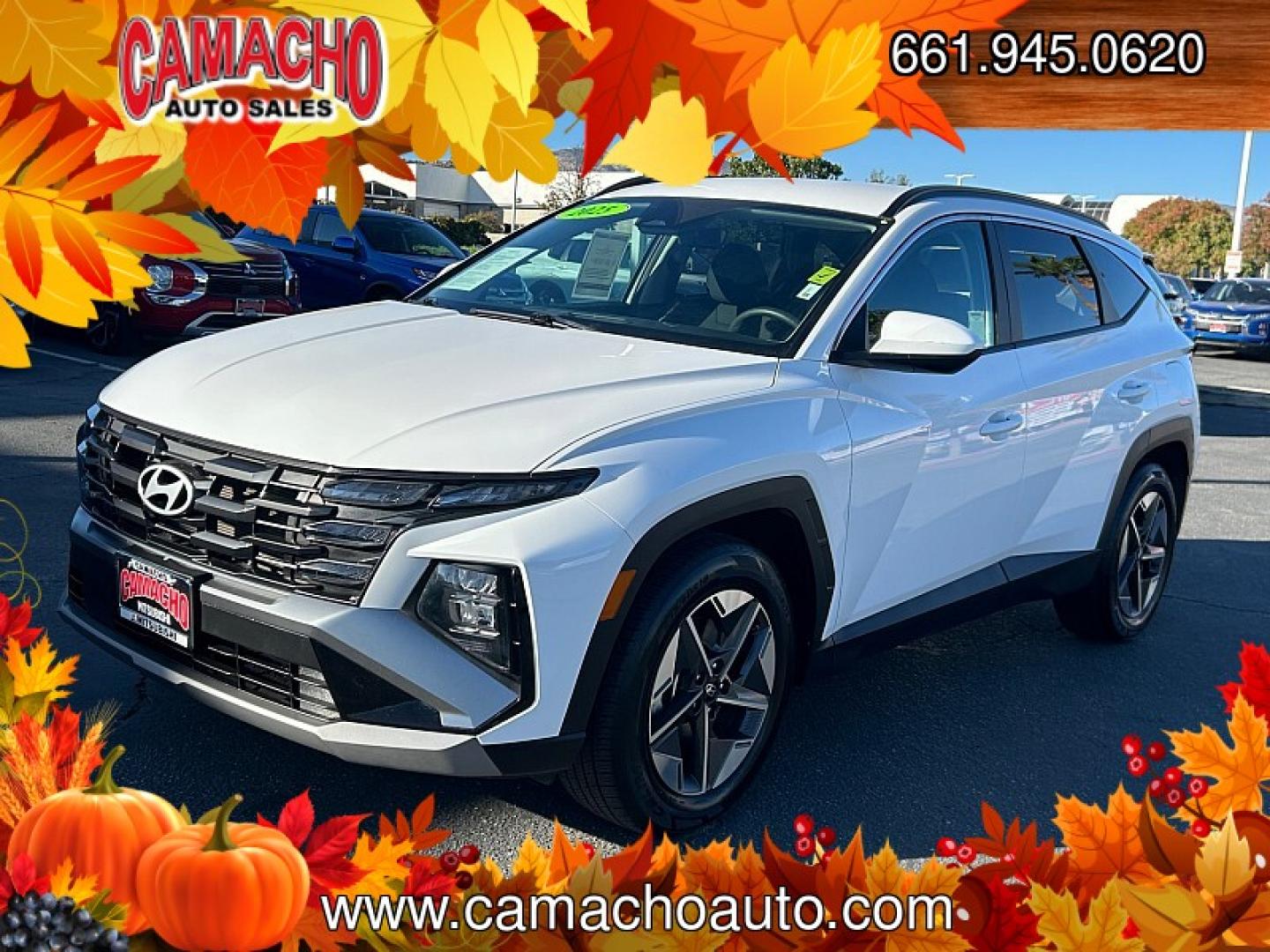 2025 WHITE Hyundai Tucson (5NMJB3DE6SH) with an 4-Cyl 2.5 Liter engine, Automatic 8-Spd transmission, located at 412 Auto Vista Drive, Palmdale, CA, 93551, (661) 945-0620, 34.592636, -118.136681- Photo#7