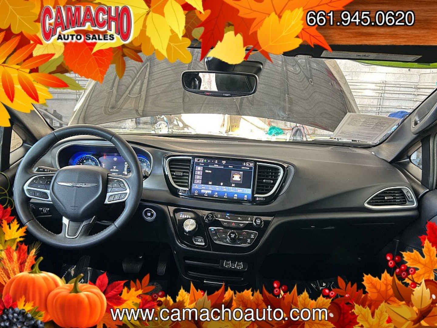 2025 BLACK /BLACK Chrysler Pacifica (2C4RC1BG0SR) with an V6 3.6 Liter engine, Automatic 9-Spd transmission, located at 412 Auto Vista Drive, Palmdale, CA, 93551, (661) 945-0620, 34.592636, -118.136681- Photo#19