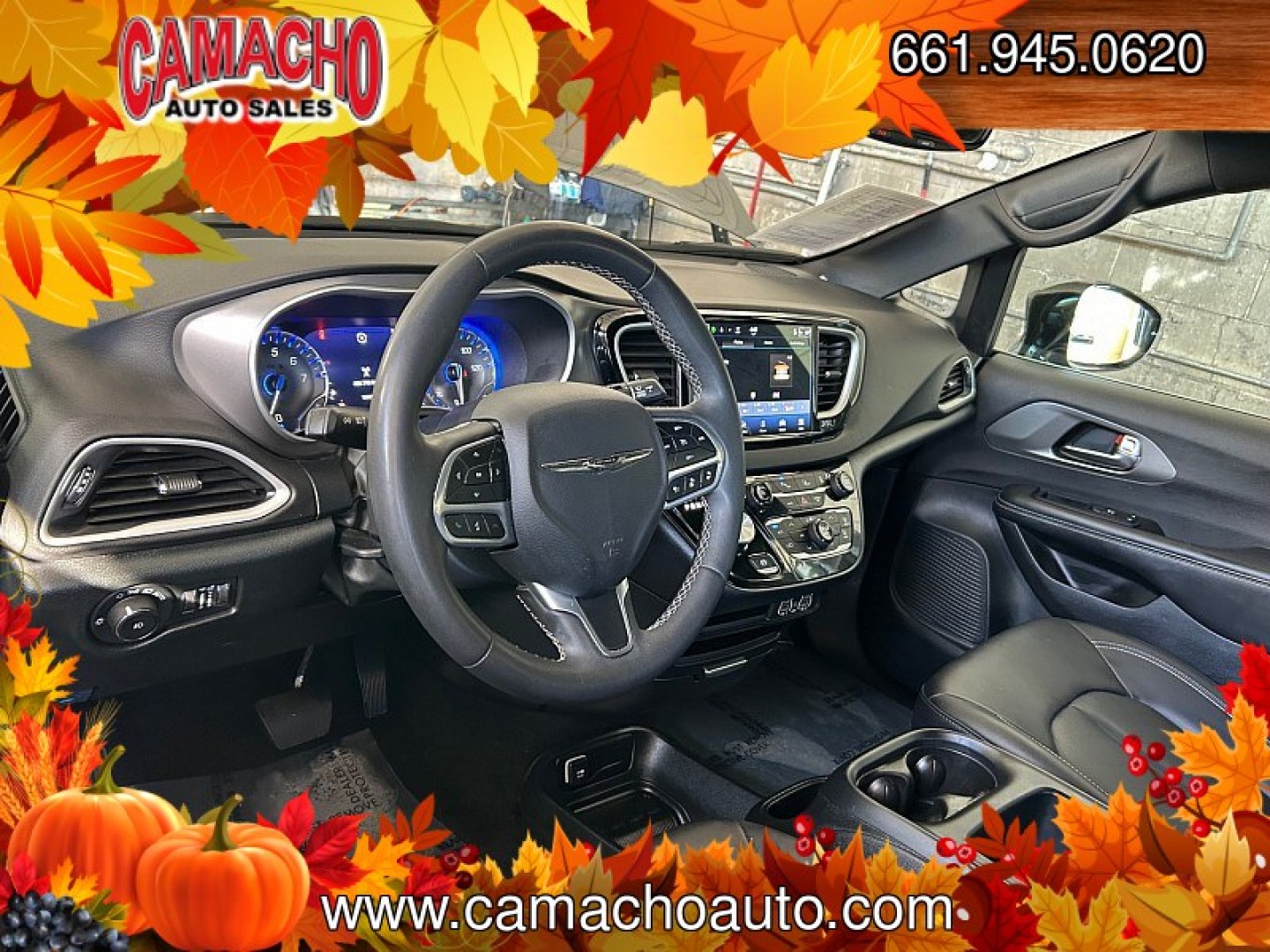 2025 BLACK /BLACK Chrysler Pacifica (2C4RC1BG0SR) with an V6 3.6 Liter engine, Automatic 9-Spd transmission, located at 412 Auto Vista Drive, Palmdale, CA, 93551, (661) 945-0620, 34.592636, -118.136681- Photo#20