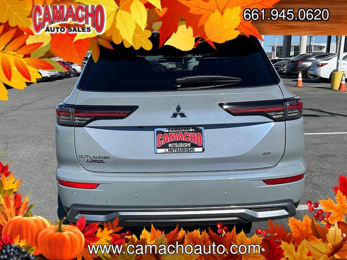 2026 GRAY Mitsubishi Outlander (JA4J3VAB9TZ) with an 4-Cyl Turbo Hybrid 1.5 Liter engine, Automatic CVT transmission, located at 412 Auto Vista Drive, Palmdale, CA, 93551, (661) 945-0620, 34.592636, -118.136681- Photo#7