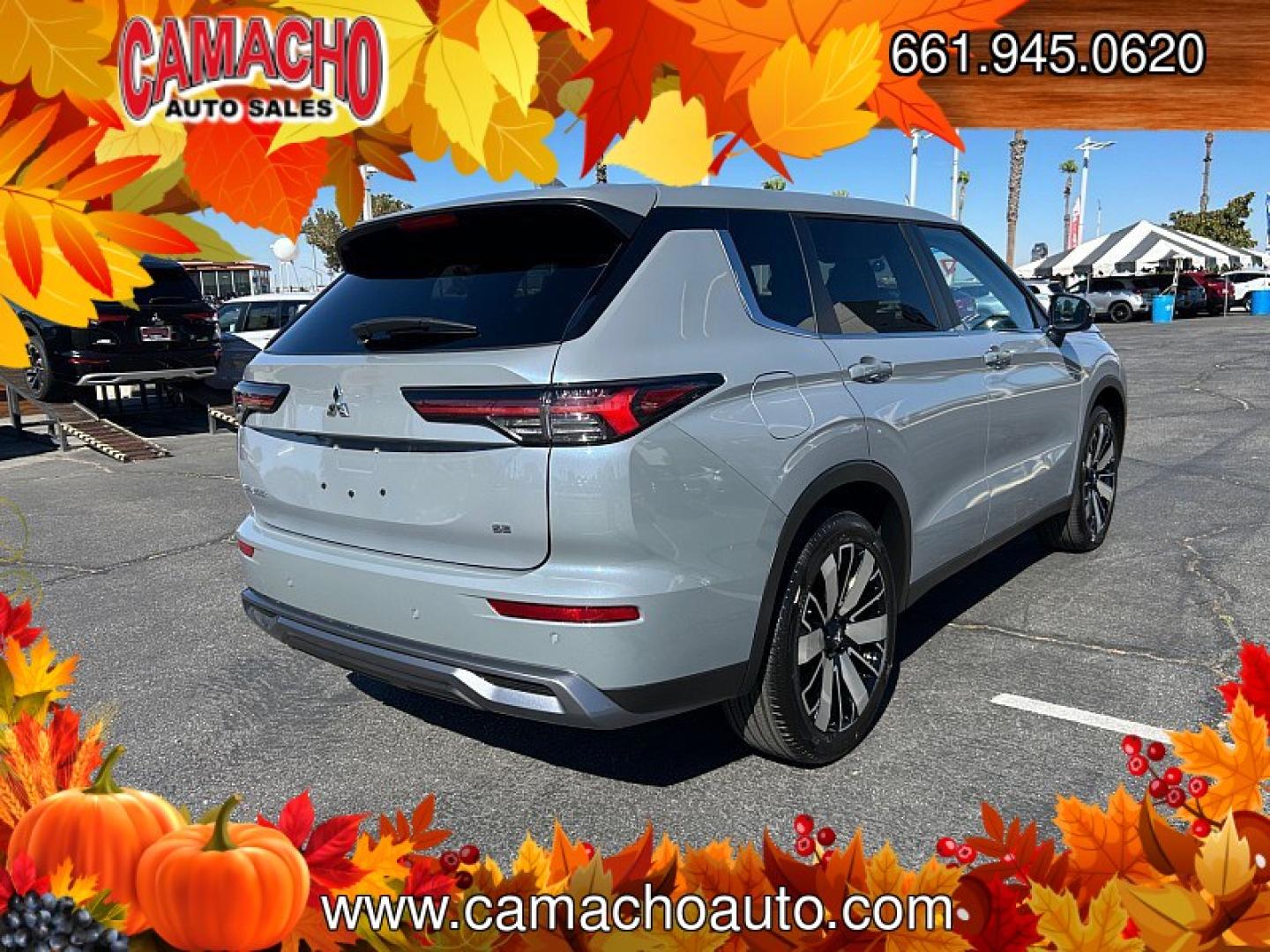 2026 GRAY Mitsubishi Outlander (JA4J3VAB9TZ) with an 4-Cyl Turbo Hybrid 1.5 Liter engine, Automatic CVT transmission, located at 412 Auto Vista Drive, Palmdale, CA, 93551, (661) 945-0620, 34.592636, -118.136681- Photo#18