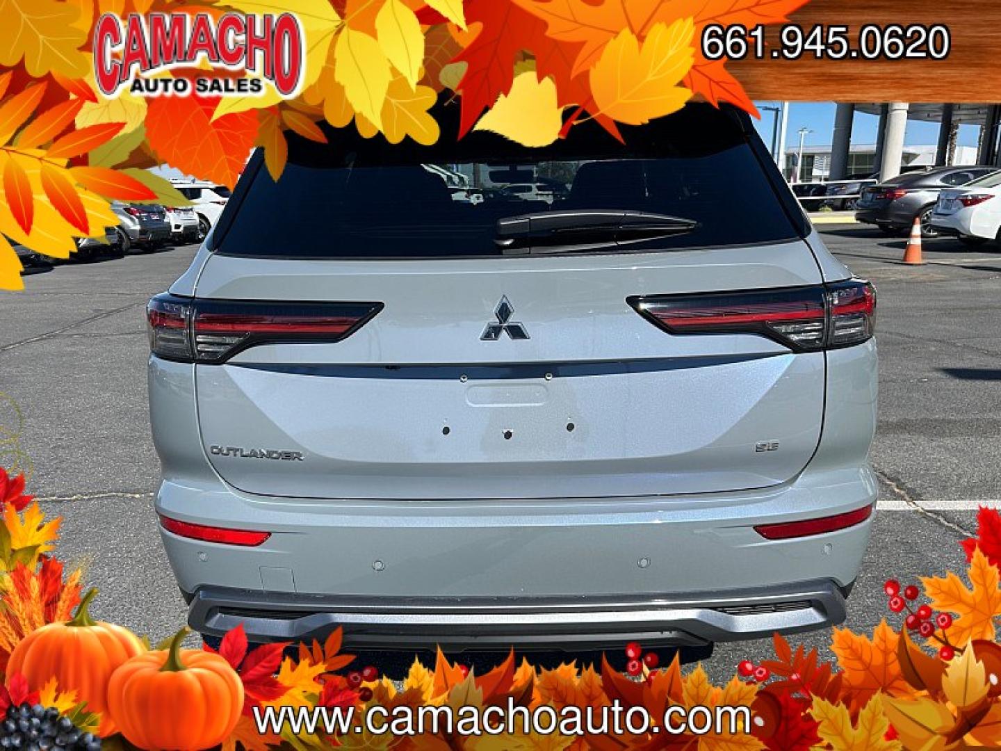 2026 GRAY Mitsubishi Outlander (JA4J3VAB9TZ) with an 4-Cyl Turbo Hybrid 1.5 Liter engine, Automatic CVT transmission, located at 412 Auto Vista Drive, Palmdale, CA, 93551, (661) 945-0620, 34.592636, -118.136681- Photo#19
