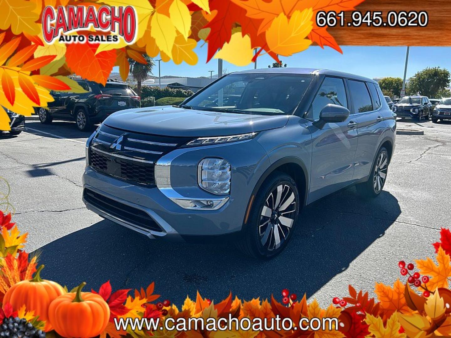 2026 GRAY Mitsubishi Outlander (JA4J3VAB9TZ) with an 4-Cyl Turbo Hybrid 1.5 Liter engine, Automatic CVT transmission, located at 412 Auto Vista Drive, Palmdale, CA, 93551, (661) 945-0620, 34.592636, -118.136681- Photo#22