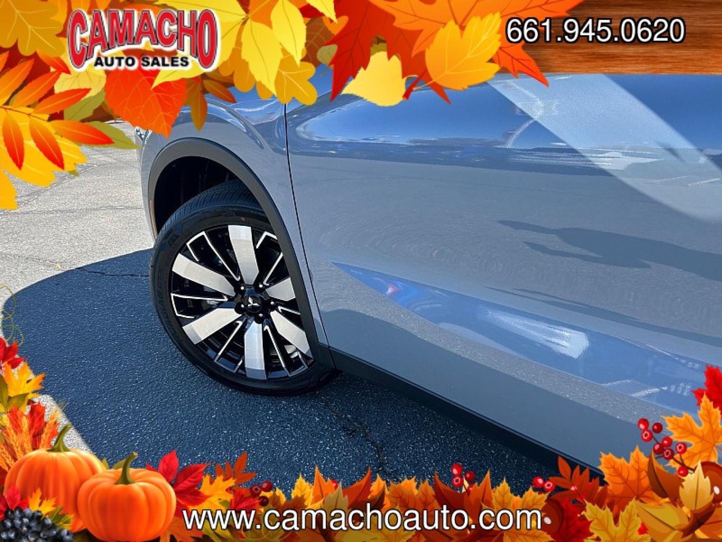 2026 GRAY Mitsubishi Outlander (JA4J3VAB9TZ) with an 4-Cyl Turbo Hybrid 1.5 Liter engine, Automatic CVT transmission, located at 412 Auto Vista Drive, Palmdale, CA, 93551, (661) 945-0620, 34.592636, -118.136681- Photo#24