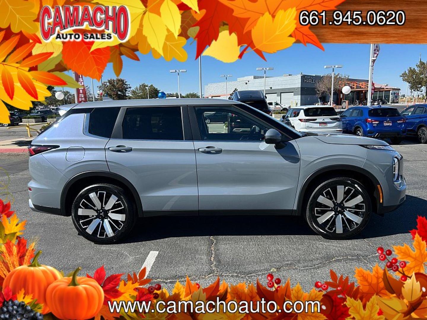 2026 GRAY Mitsubishi Outlander (JA4J3VAB9TZ) with an 4-Cyl Turbo Hybrid 1.5 Liter engine, Automatic CVT transmission, located at 412 Auto Vista Drive, Palmdale, CA, 93551, (661) 945-0620, 34.592636, -118.136681- Photo#27